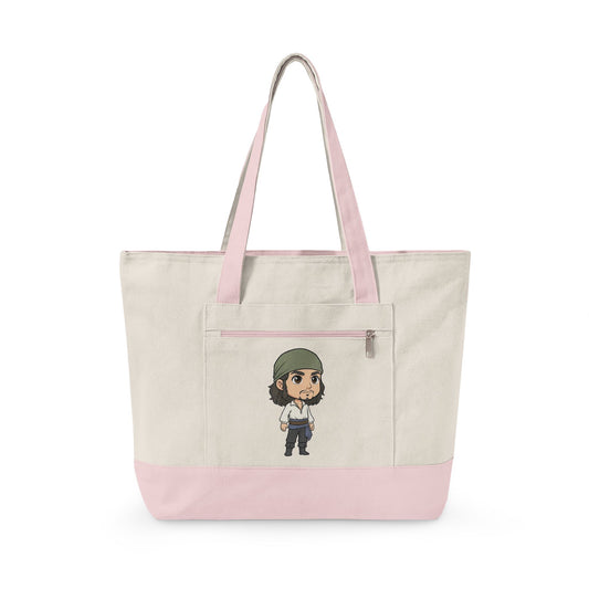 Will Turner Zippered Canvas Tote - Fandom-Made