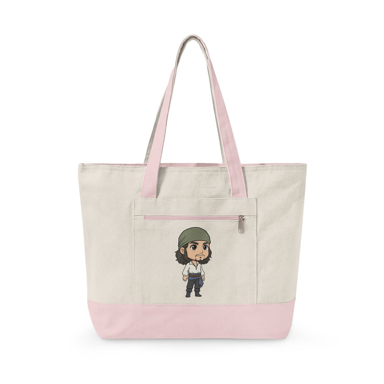 Will Turner Zippered Canvas Tote - Fandom-Made