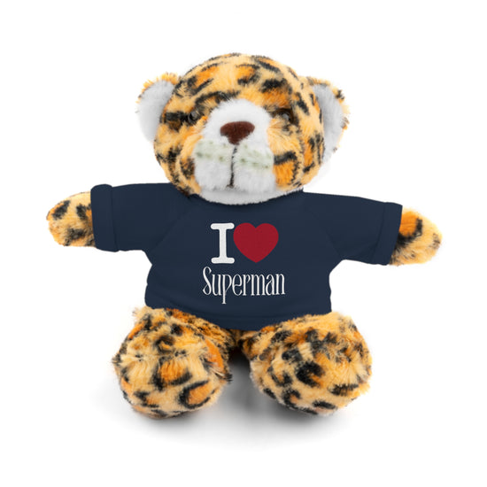 I Love Superman Stuffed Animal with Tee - Fandom-Made