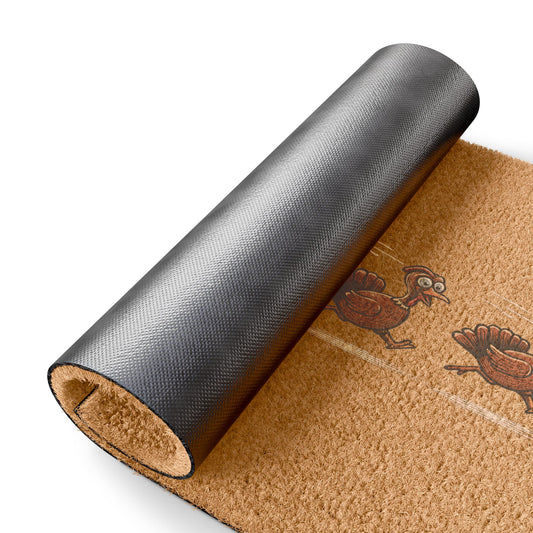 Gobble Gobble Gobble Doormat - Fandom-Made