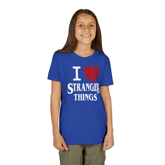 I Love Stranger Things Youth Tee - Fandom-Made
