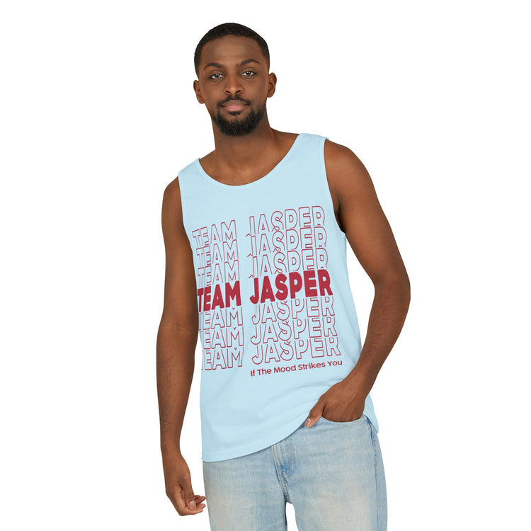 Team Jasper Unisex Garment-Dyed Tank Top