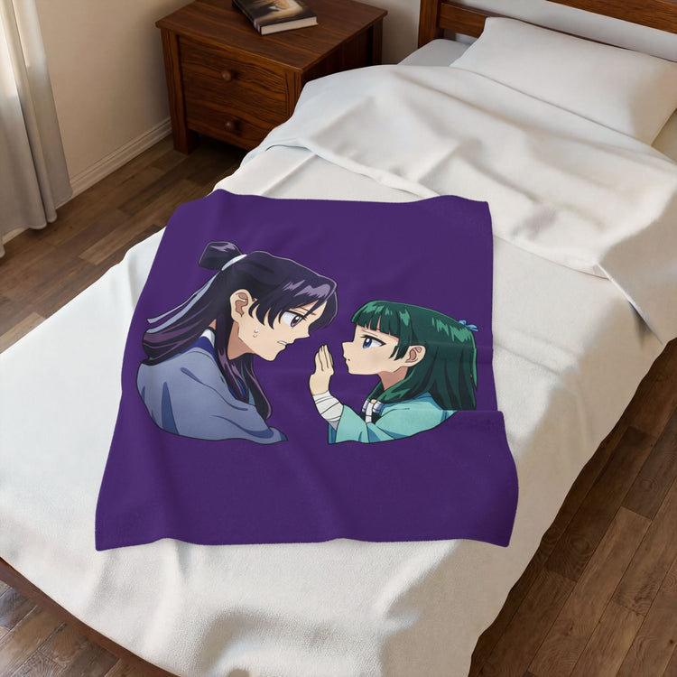 Just a Frog Velveteen Plush Blanket