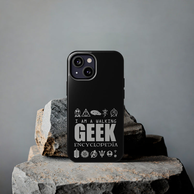 Geekdom Encyclopedia Phone Cases