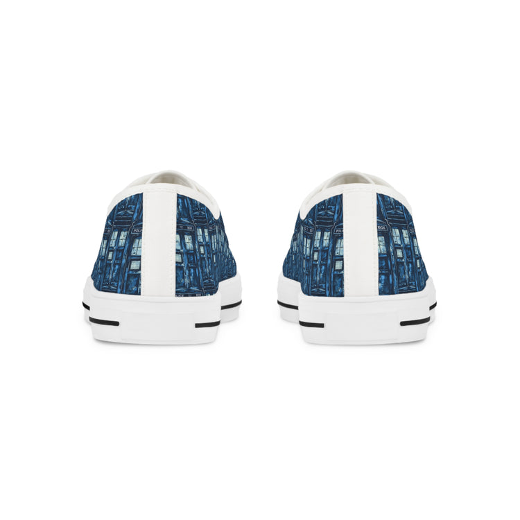 Tardis All-Over Print Men's Sneakers