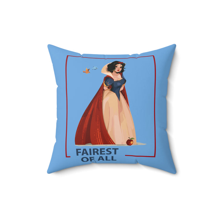 Fairest Of All Square Pillow - Fandom-Made