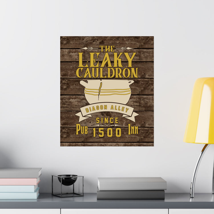 The Leaky Cauldron Poster