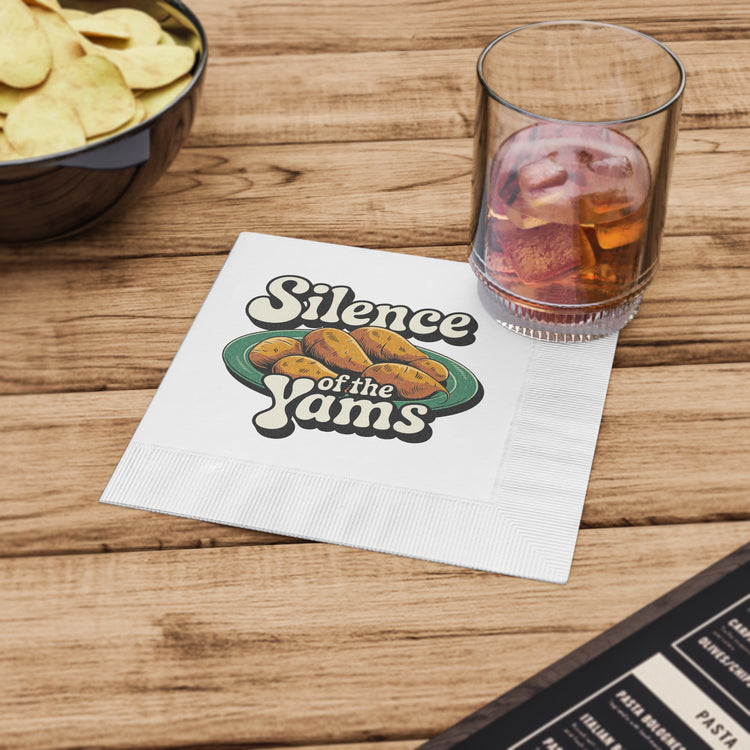 Silence Of The Yams Napkins