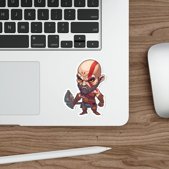 Kratos Die-Cut Stickers - Fandom-Made
