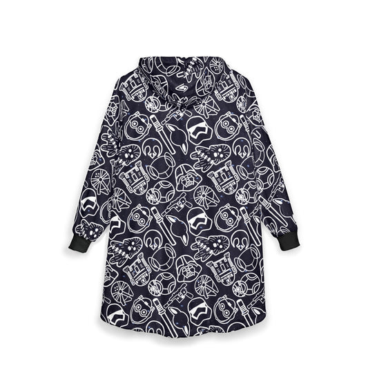 Galactic Rebellion Unisex Hooded Blanket