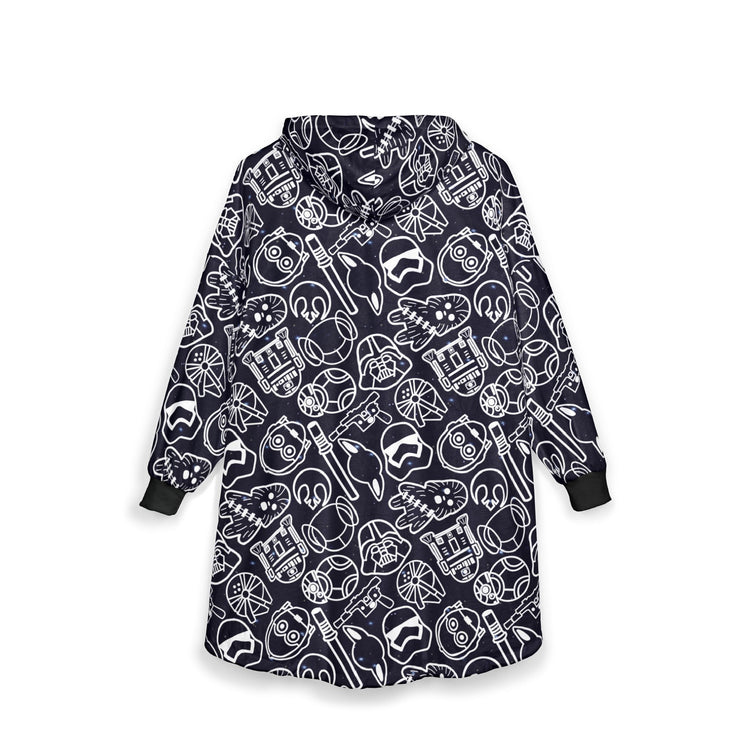 Galactic Rebellion Unisex Hooded Blanket
