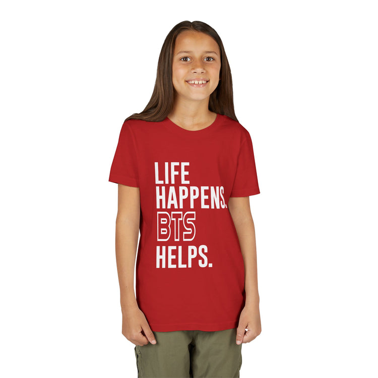 Life Happens BTS Helps Youth Tee
