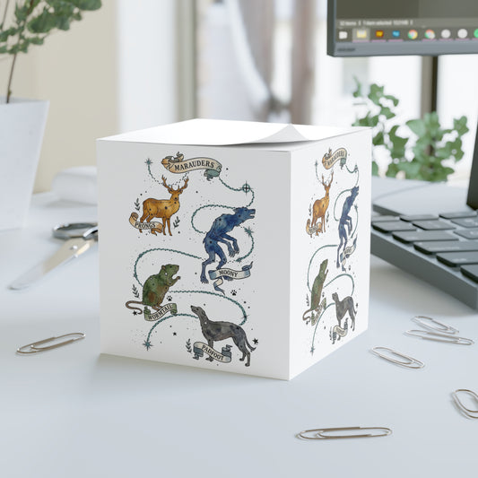 Marauders Note Cube