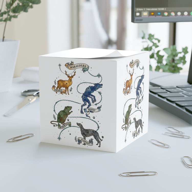 Marauders Note Cube