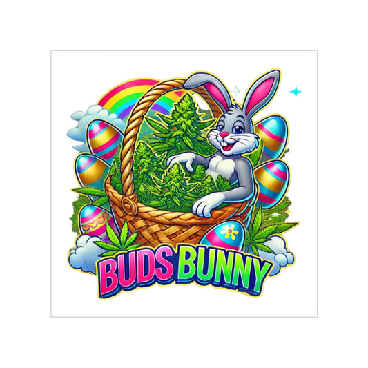 Buds Bunny Sticker