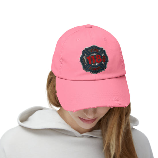 118 Dispatch Squad Distressed Cap - Fandom-Made