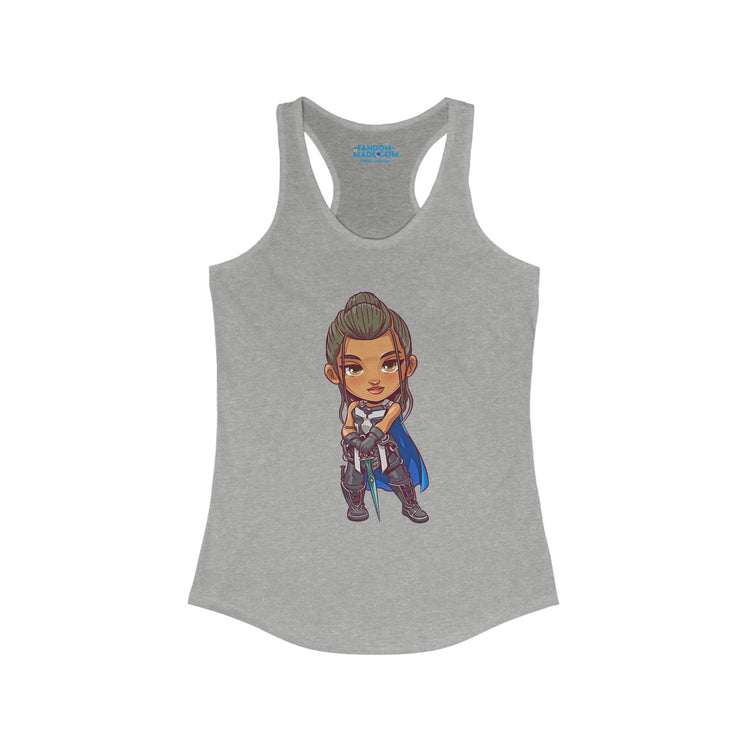 Valkyrie Women's Ideal Racerback Tank - Fandom-Made