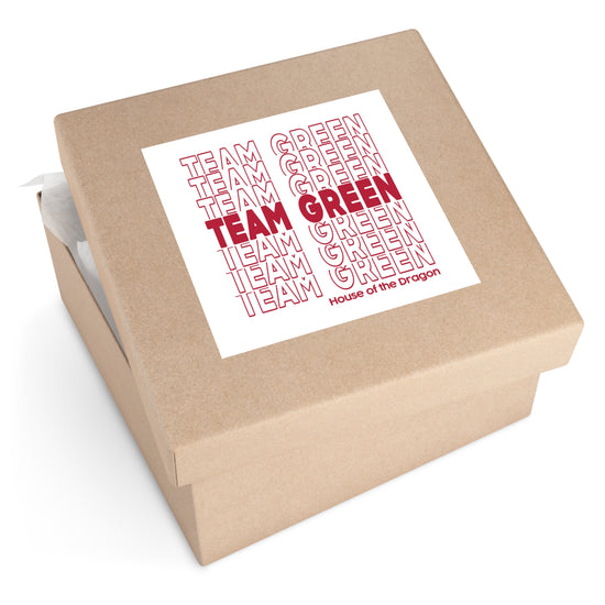 Team Green Square Sticker - Fandom-Made