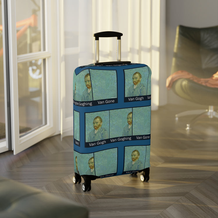 Vincent Van Goghing Luggage Cover