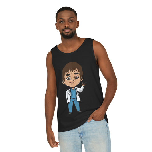 George O'Malley Unisex Garment-Dyed Tank Top - Fandom-Made