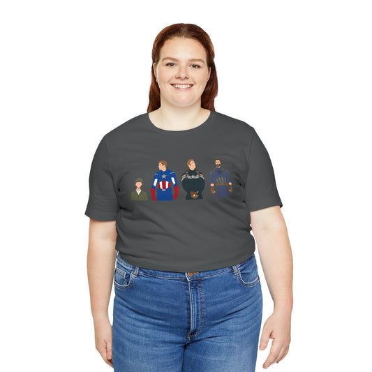 Steve Rogers Captain America Unisex T-Shirt - Fandom-Made