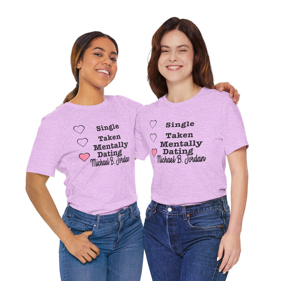 Mentally Dating Michael B. Jordan Unisex T-Shirt - Fandom-Made