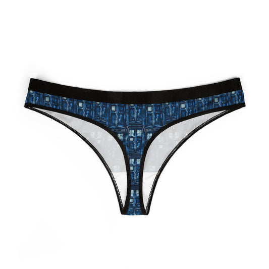 Tardis Women's Thongs - Fandom-Made