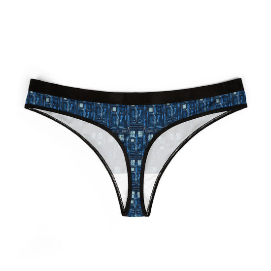 Tardis Women's Thongs - Fandom-Made