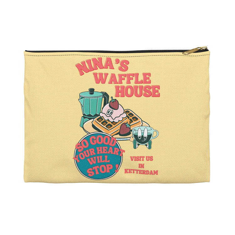 Nina's Waffle House Accessory Pouch - Fandom-Made