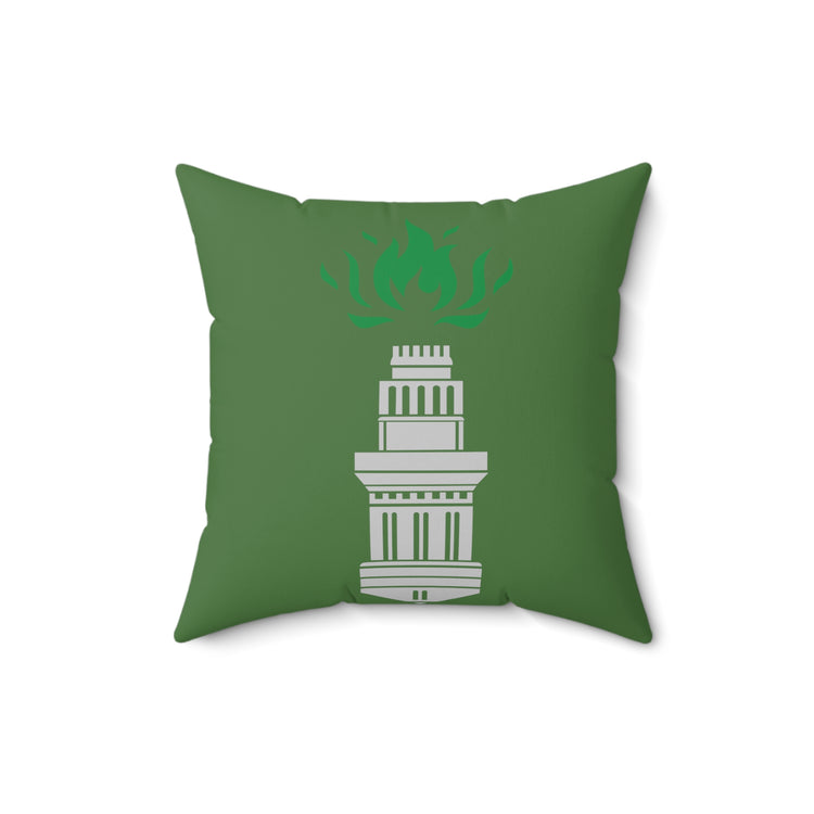 Team Green Pillow