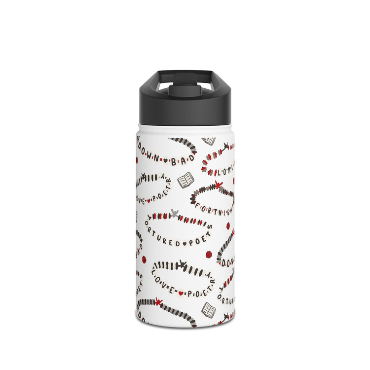 Tortured Friendship Bracelets All-Over Print Water Bottle - Fandom-Made