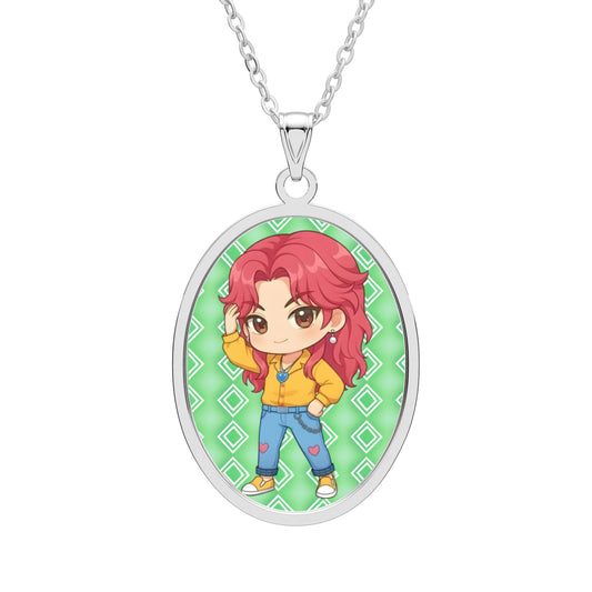 Romance Saja Oval Pendant