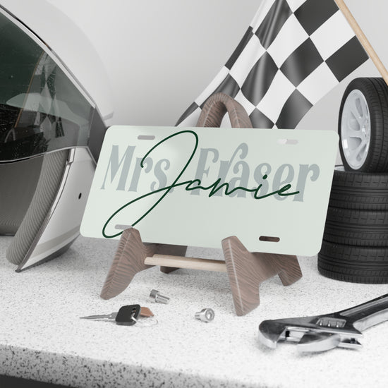 Mrs. Jamie Fraser Vanity Plate - Fandom-Made