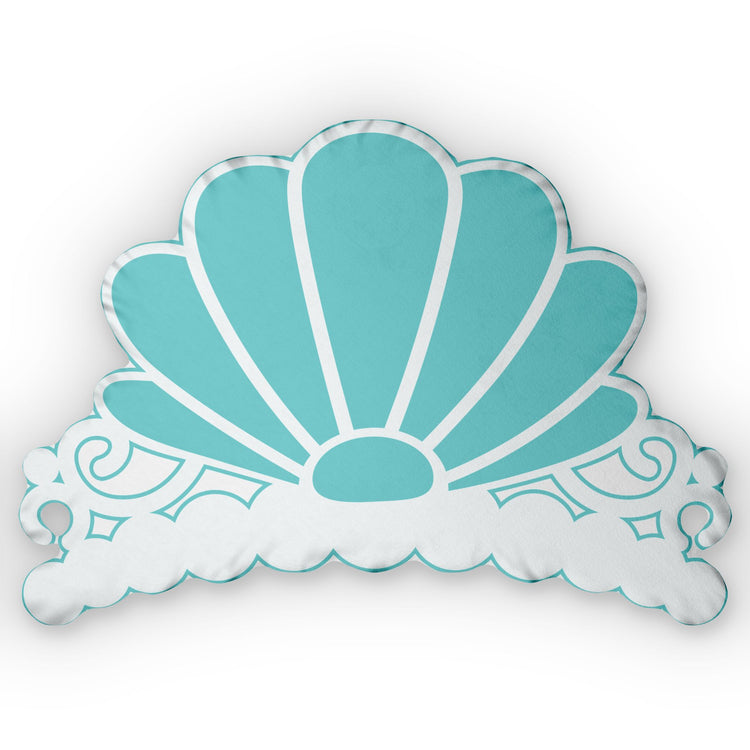 Ariel Crown-Shaped Pillow - Fandom-Made