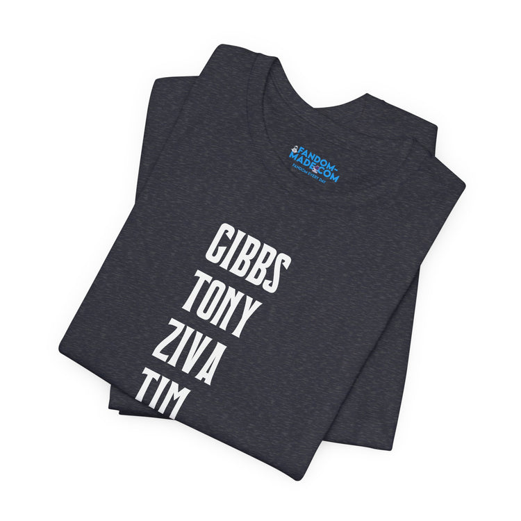 NCIS Names Unisex T-Shirt - Fandom-Made