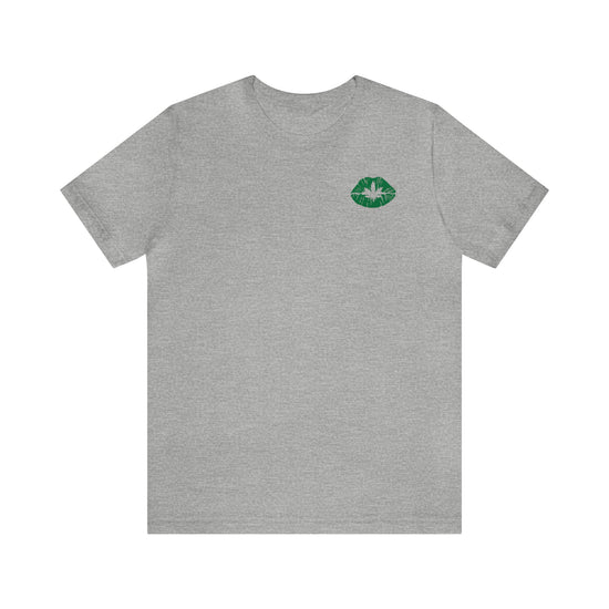 Weed Lips Pocket T-Shirt - Fandom-Made