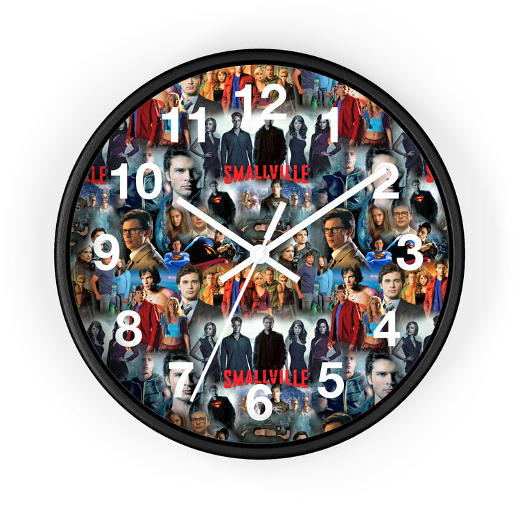 Smallville Collage Wall Clock - Fandom-Made