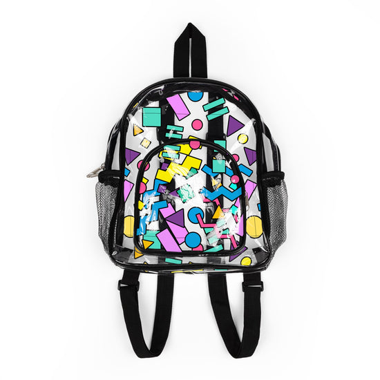 '90s Calling Clear Stadium Backpack - Fandom-Made