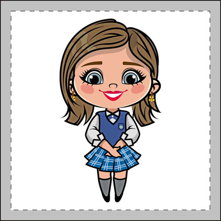 Rory Gilmore Mini Plush Keychain