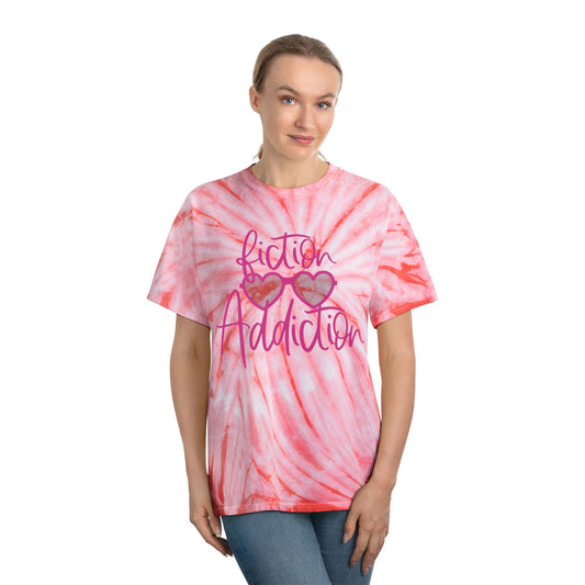 Fiction Addiction Tie-Dye Tee - Fandom-Made