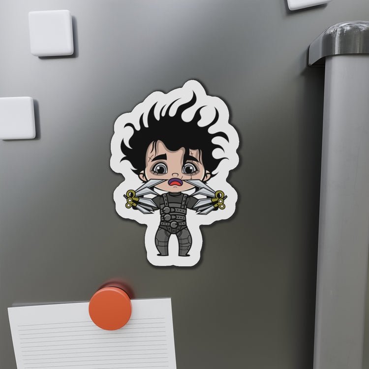 Scissors For Hands Die-Cut Magnet - Fandom-Made