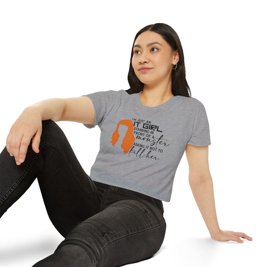 Charlie Bradbury Quote Crop Top - Fandom-Made