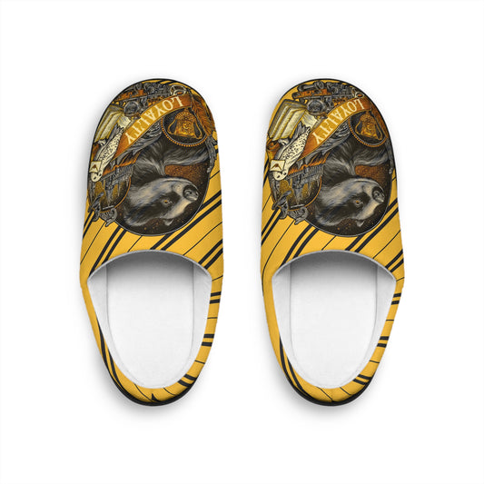 Hufflepuff Loyalty Men's Slippers - Fandom-Made
