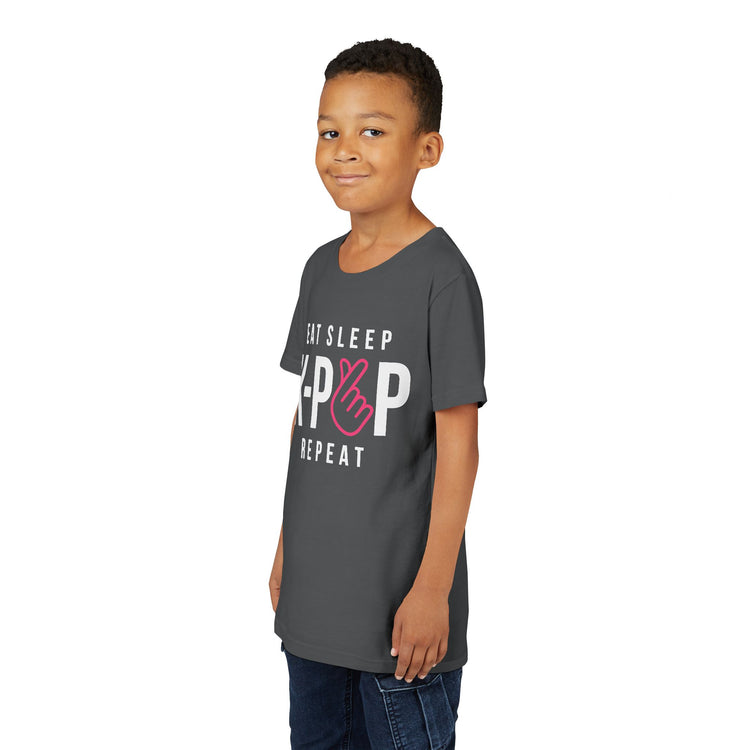 Eat Sleep KPop Repeat Youth Tee