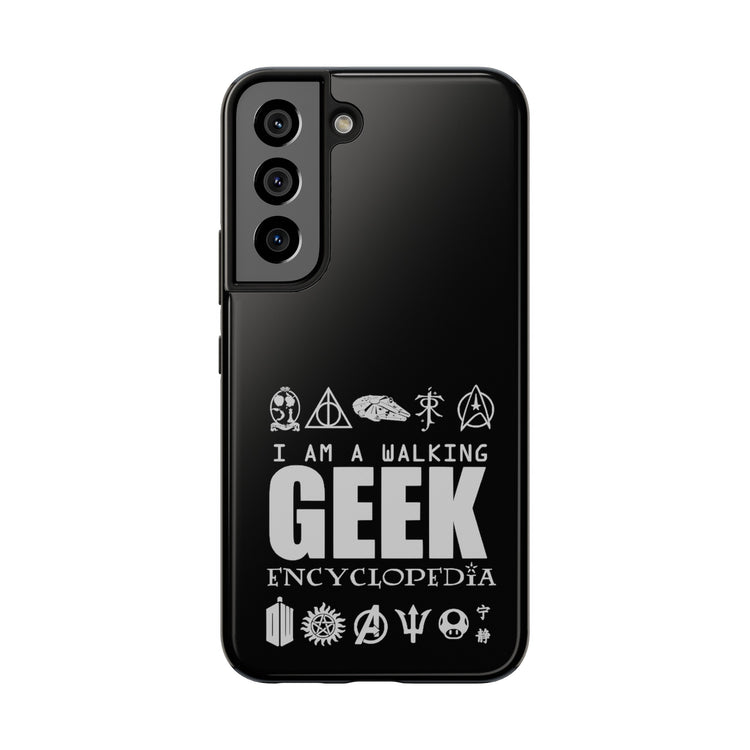 Geekdom Encyclopedia Phone Cases