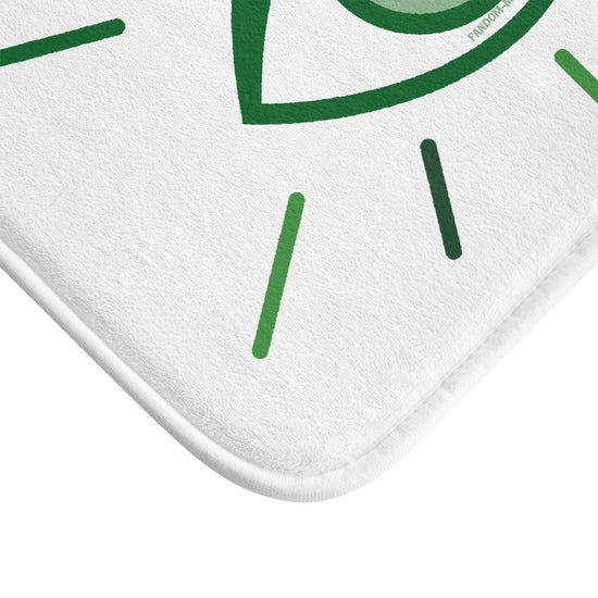 Pot Leaf Third Eye Bath Mat - Fandom-Made