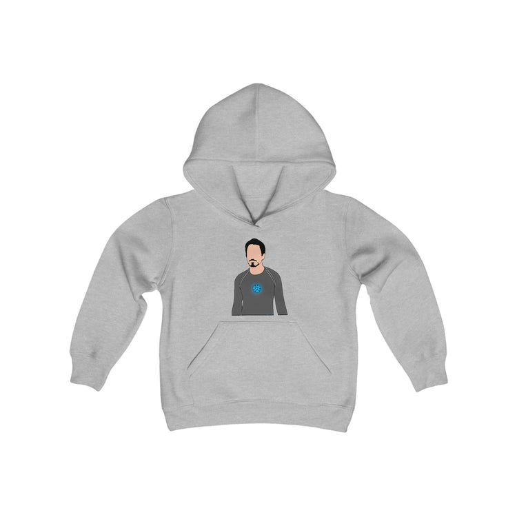 Tony Glows Youth Hoodie