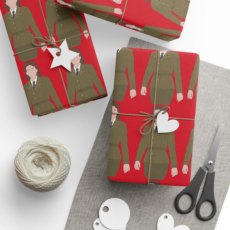 Peggy Carter Wrapping Paper