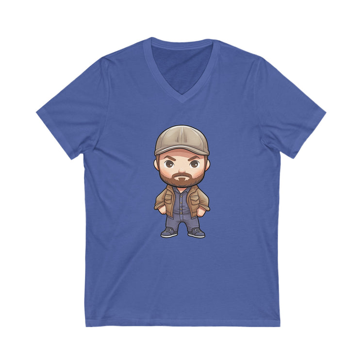 Bobby Singer V-Neck Tee - Fandom-Made