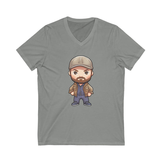 Bobby Singer V-Neck Tee - Fandom-Made